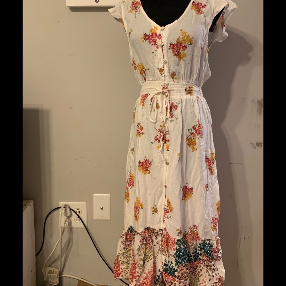 Lucky Brand- Floral Maxi Dress